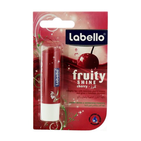 Labello Fruity Shine Cherry Lip Balm 4.8 Gram