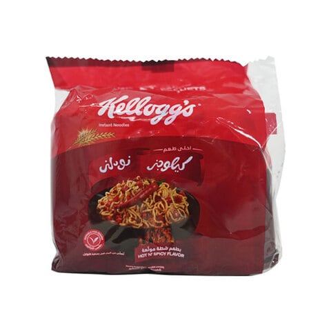Kellogg&#39;s Noodles Hot &amp; Spicy Flavor 70Ggrx5&#39;s