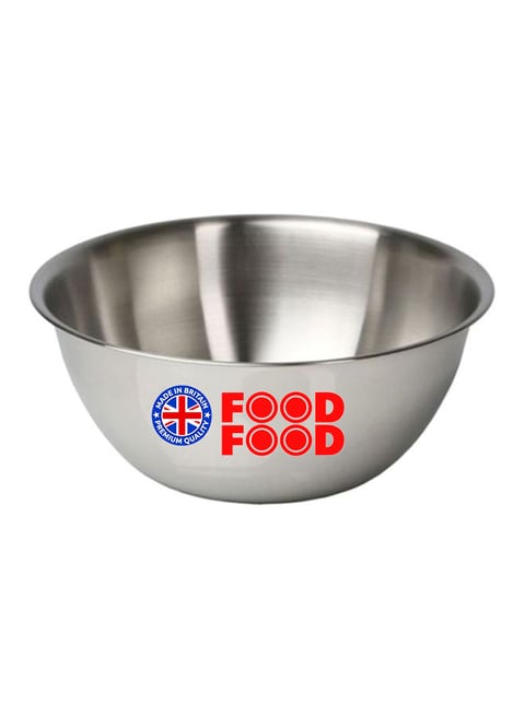 Generic Stainless Steel Mixing Bowl Silver 3L