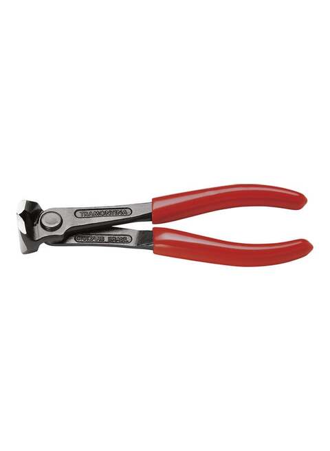 Tramontina Metalic End Cutting Nipper With Silicone Grip, Black/Red