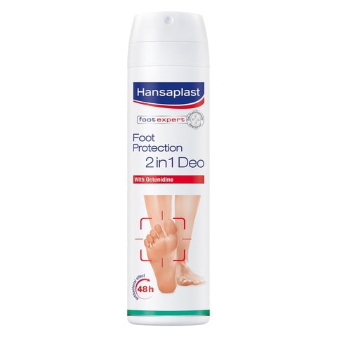 Hansaplast Foot Protection 2-In-1 Deo Antibacterial Spray 150ml