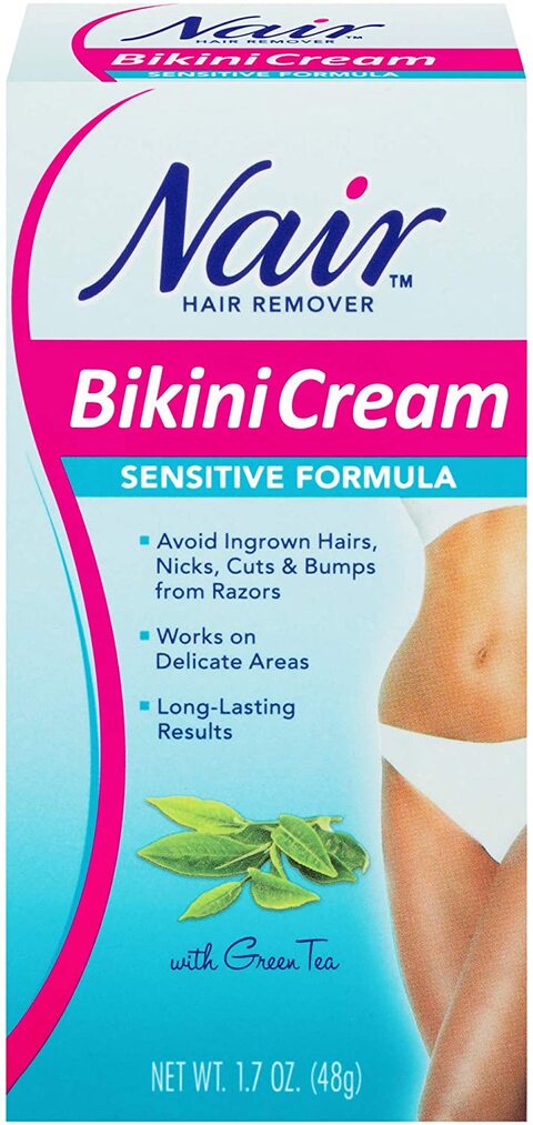 Nair Glides Away Sensitive Formula Hair Remover for Bikini, Arms