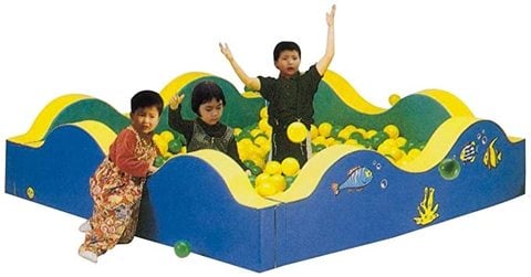 Rainbow Toys - Children soft play gym toys game Balls Pit 1 set Size 195X195x50cm