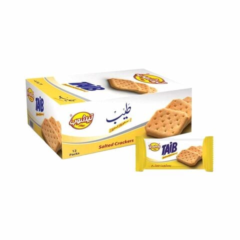 Teashop Taib Salted Biscuit 75g &times;12