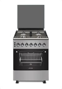 Aftron 60 x 60 cm 4-Burner Cast Iron Cooker, AFGR6091CFSD