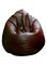 Comfy - PVC Leather Bean Bag Brown