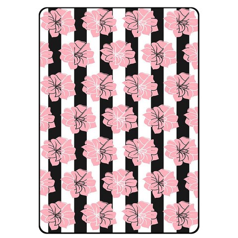 Theodor Protective Flip Case Cover For Samsung Galaxy Tab S7 11 inches Black &amp; Pink Flower