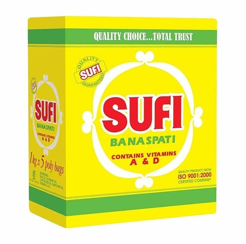 Sufi Special Banaspati 1kg (Pack of 5)