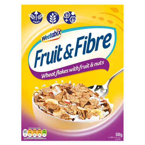 Weetabix Fruit And Fiber Cereal 500g
