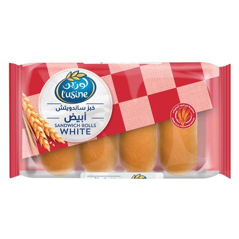 Buy Lusine Sandwich Rolls Bread 200g in Saudi Arabia