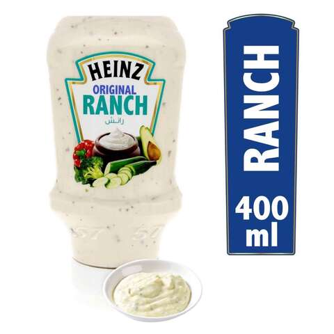 Buy Heinz Original Ranch Salad Dressing 400ml Online | Carrefour Kuwait