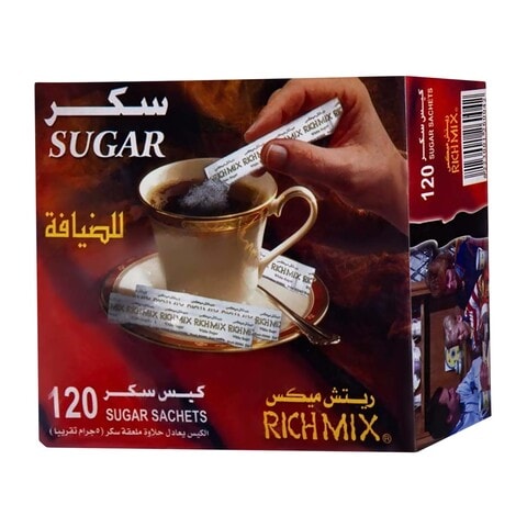 Rich Mix Brown Sugar - 120 Sachets