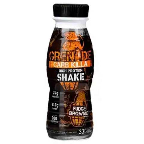 grenade fudge brownie shake