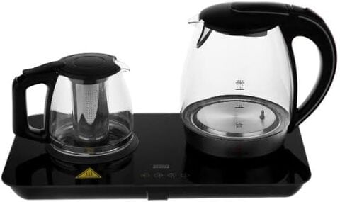 Golda Inc. - Glass Tea Maker Electric Kettle Tray Set-Kettles