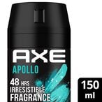 Buy Axe Men Apollo Fresh Deo Spray 150ml in Saudi Arabia