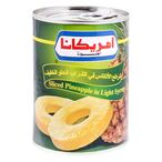 Buy Americana Quality Sliced Pineapple In Light Syrup 565g in Kuwait