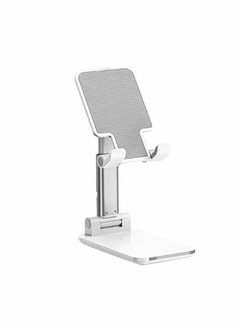Generic Universal Foldable Mobile Phone Tablet Stand Silver
