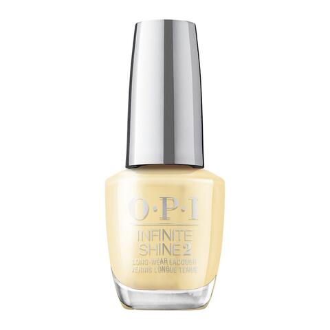 OPI Nail Polish, Infinite Shine Long-Wear Lacquer, Bee-hind the Scenes, Yellow Nail Polish, 0.5 fl oz
