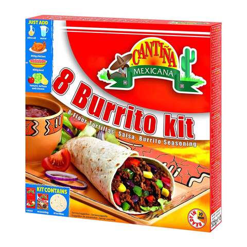 Buy Cantina Mexicana Burrito Kit 525g in Saudi Arabia