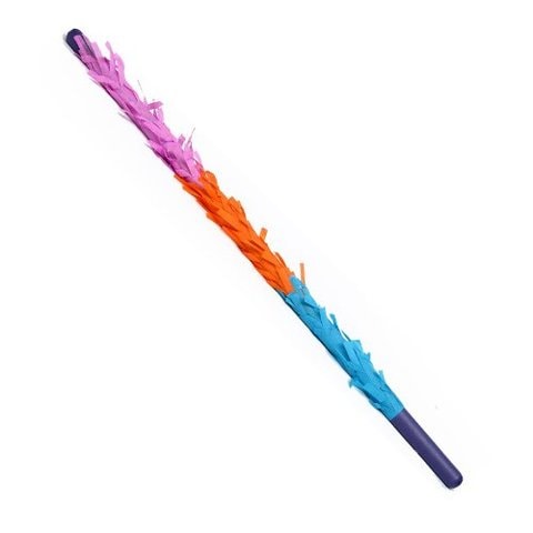 Plastic Multicolor Fringed Pinata Stick