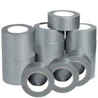 24 Rolls Duct Tape, 2 inches x 15 yards Strong Adhesive Silver Tape for Packing, Kitchen Home, Office, Indoor &amp; Outdoor Use
