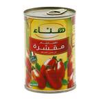 اشتري هناء طماطم كاملة مقشرة 400 جرام في السعودية