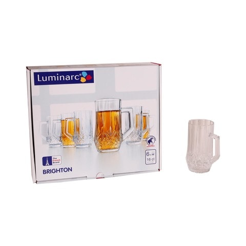 Luminarc Brighton 16-Piece Glassware Set