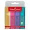 Faber-Castell Textliner 46 Pastel Highlighters Set Multicolour 4 PCS
