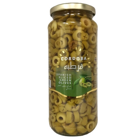 Cordoba Spanish Sliced Green Olives 575g