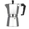 Generic Turkish Coffee Maker Italian Espresso Moka Coffee Pot Octagonal Perfect Gift For Coffee Lover Aluminum 6 Cups 300Ml