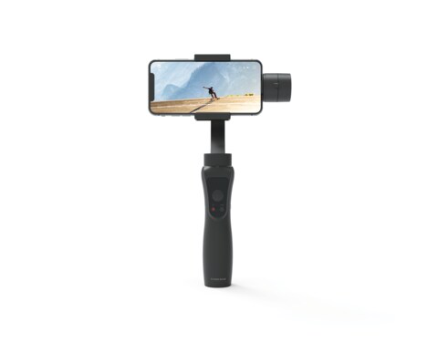 Kaiser Baas Xs3 Gimbal 3-Axis Gimbal Mobile Stabalizer For Smartphone And Action Camera Kba13110, Black