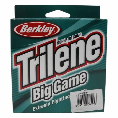 Buy Berkley Super Strong Trilene Big Game Fishing Line 300 Spool Silver  Online - Shop Health & Fitness on Carrefour UAE