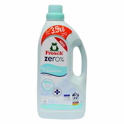 Buy Frosch Zero Sensitive Liquid Detergent Blue 1.5L in UAE