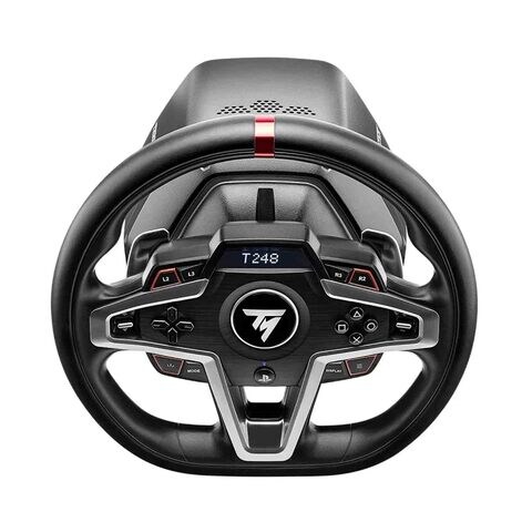 Thrustmaster T248P FF Wheel (PS5/PC) Steering wheel PC, PlayStation 4, PlayStation 5 Black, Silver incl. foot pedals (Plus Extra Supplier&#39;s Delivery Charge Outside Doha)
