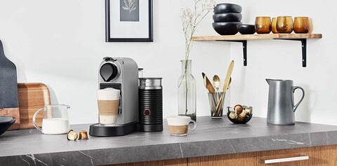 Nespresso Citiz And Milk C123 Silver Coffee Machine