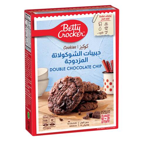 Buy Betty Crocker Double Chip Cookie Mix 496g in Saudi Arabia