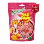 اشتري بورقات حلوى أحزمة صغيرة الحامضة بنكهة الفراولة  75 جرام في السعودية