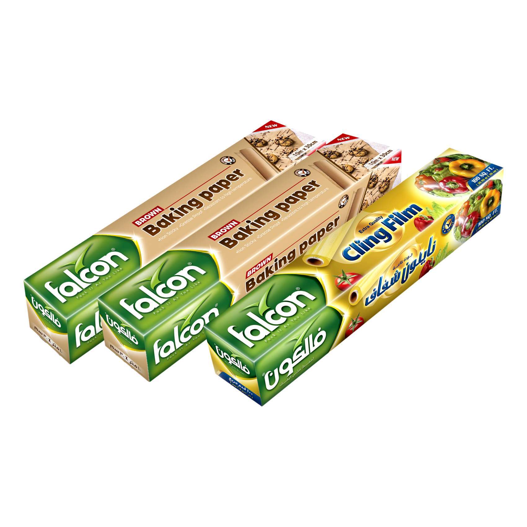 Buy Falcon Brown Baking Paper Roll 10x0.3m Online - Shop Cleaning