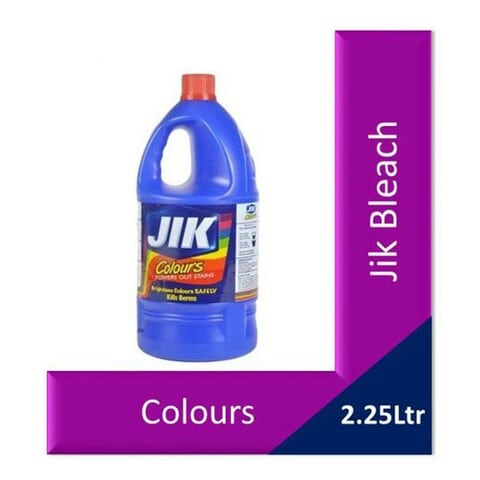 Jik Colours Powers Out Stains Bleach 2.25L