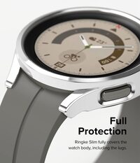 Ringke - Samsung Galaxy Watch 5 Pro 45mm Case - Slim Series - Dark Chrome
