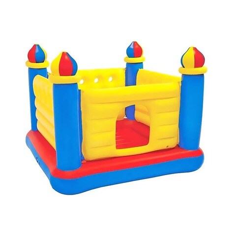 Intex Inflatable Jump-O-Lene Ball Pit Castle Bouncer Multicolour