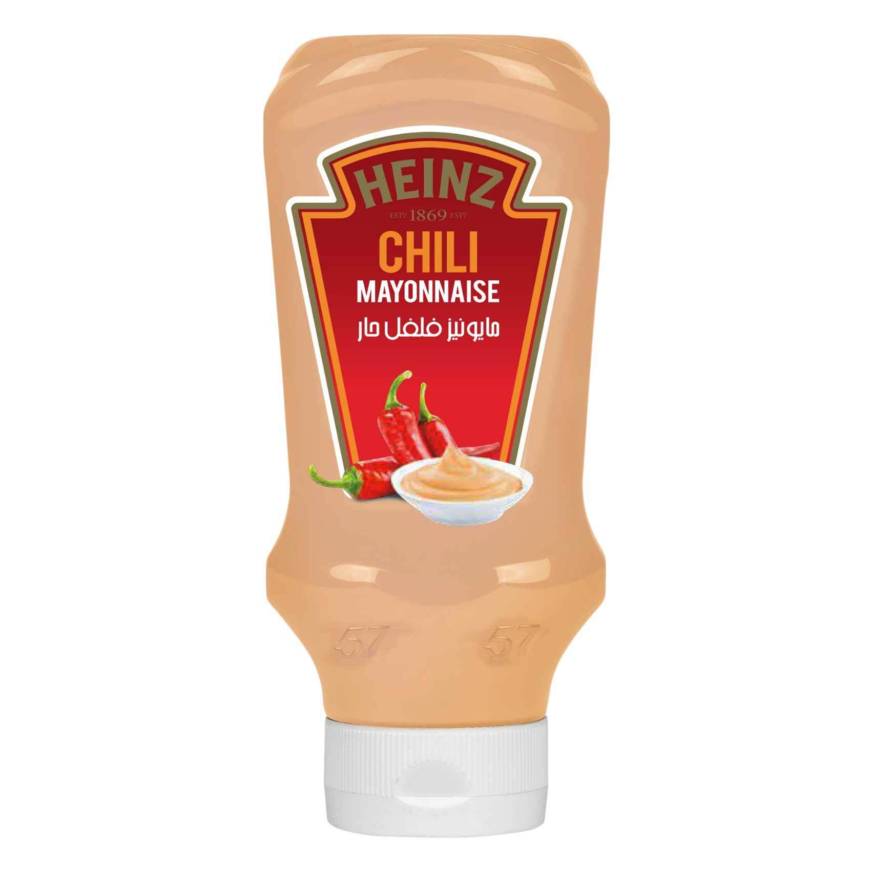 Buy Heinz Fiery Chili Mayonnaise 225ml Online Shop Food Cupboard on