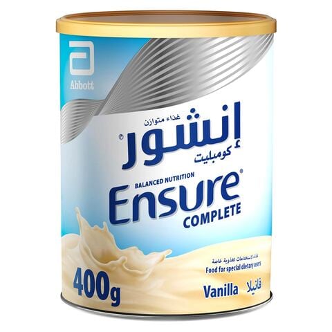 Ensure Complete Vanilla Flavoured Balanced Nutrition Drink 400g