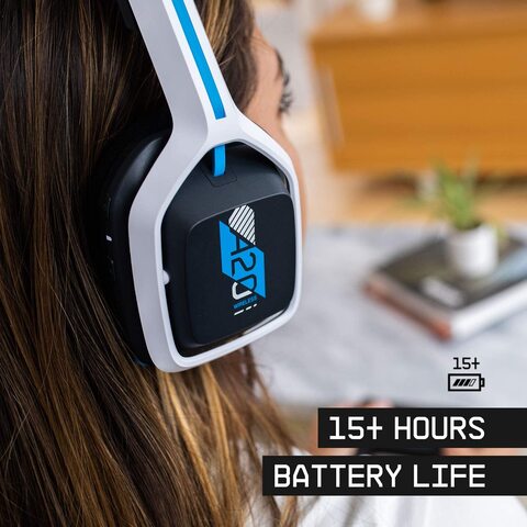 Astro Gaming A20 Wireless Headset Gen 2 For Playstation 5, Playstation 4, PC &amp; Mac - White/Blue