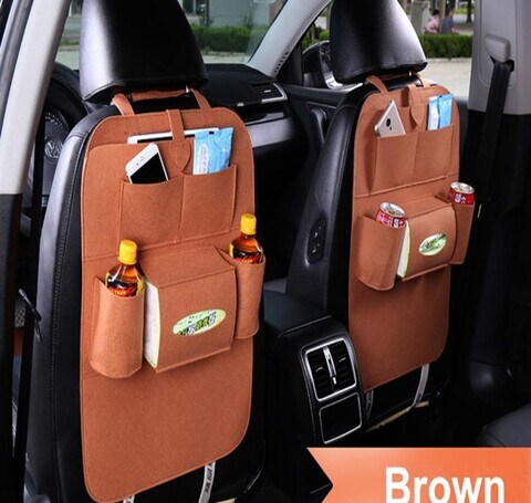 Buy Generic Car Storage Bag Back Seat Organizer Hanging Bag Chair Back  Pocket Multi-Function Car Seat Receive Bag Haversack Vehicle Storage Box(2  Pcs) Wool Online - Shop Automotive on Carrefour Saudi Arabia
