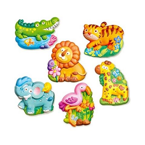 4M Mould &amp; Paint Zoo Animals
