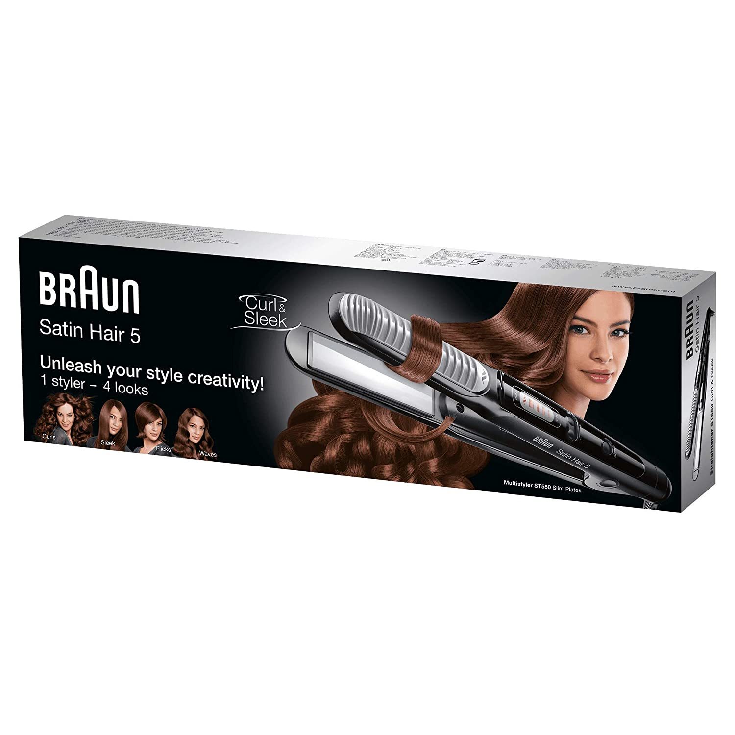 Buy Braun ST550 Series 5 Hair Straightener Online Shop Beauty & Personal Care on Carrefour UAE