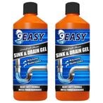 Buy 9EASY Drain Gel 1L (Pack of 2) in UAE