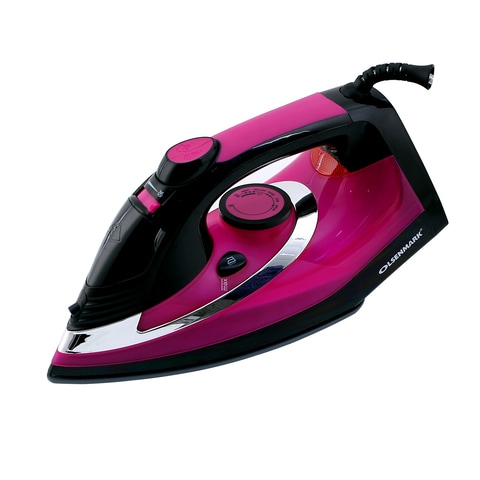  Iris Ohyama steam iron, Cordless, 2 Levels of Steam 1hr-3u Pink  irn-10 – cl30 °C – P : Todo lo demás