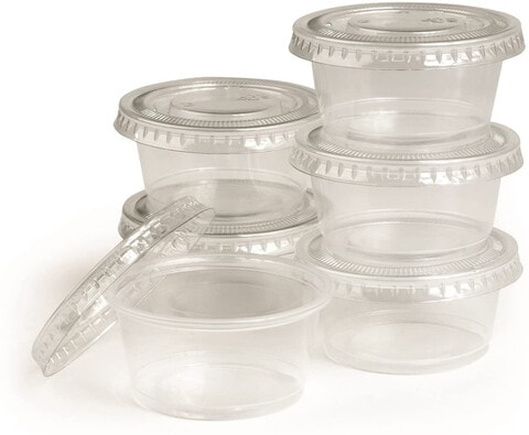 Prodel 2Oz Sauce Cups With Lid 50 Pieces